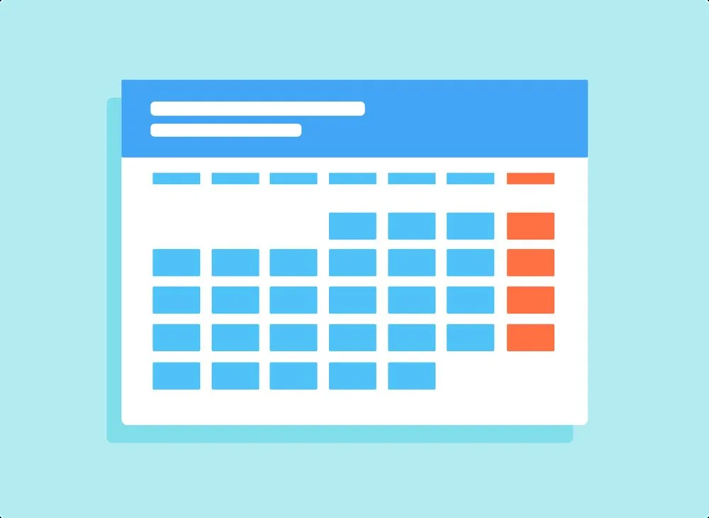Set up an appointment schedule